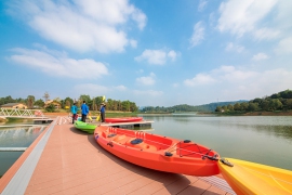 佛山美的鷺湖森林度假區(qū)拓展訓練基地