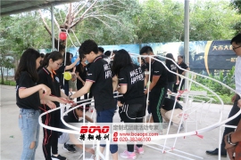 棒谷網(wǎng)絡香草世界拓展基地拓展訓練活動完滿成功