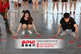 廣州拓展培訓(xùn)教會我相信隊友、共同協(xié)作“心靈之窗”